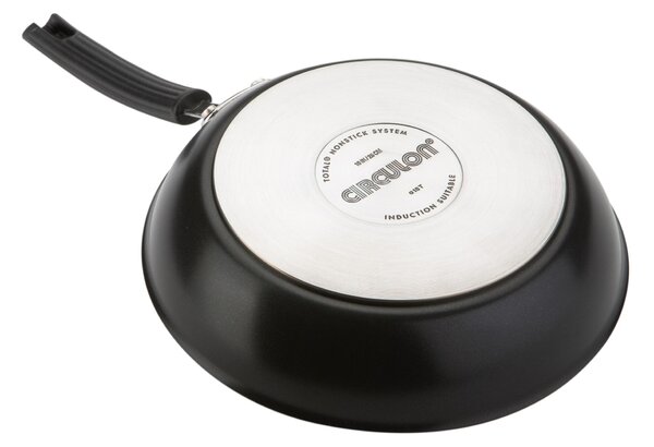 Circulon Total Non-Stick Hard Anodised Aluminium Skillet Pan with Lid, 31cm