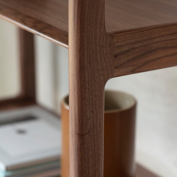 Mabie Walnut Shelf Unit