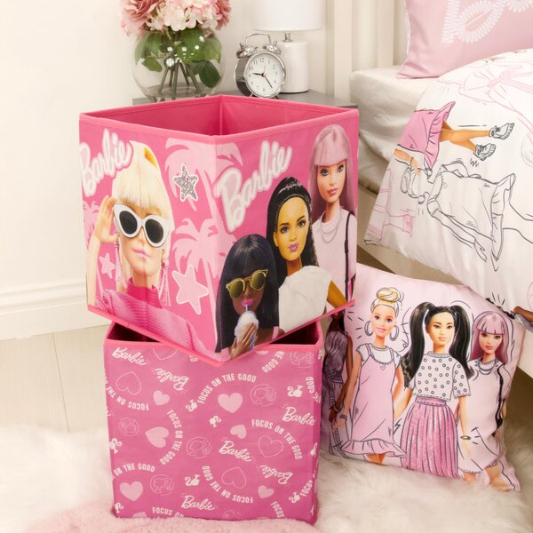 Barbie Pack of 2 Storage Cubes