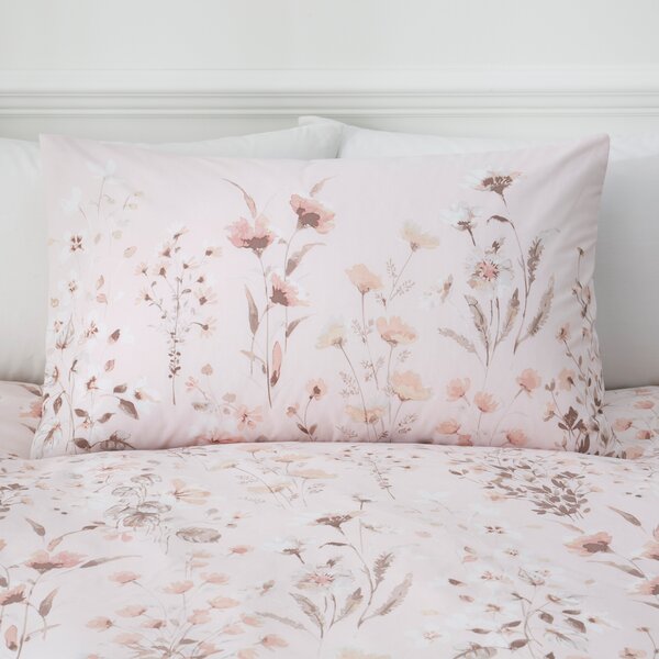 Watercolour Floral Duvet Cover & Pillowcase Set