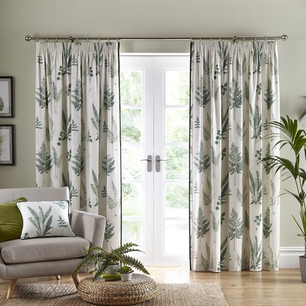 Fern Pencil Pleat Curtains