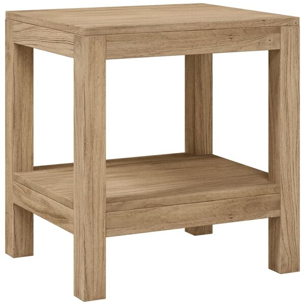 Bathroom Side Table 45x35x45 cm Solid Wood Teak