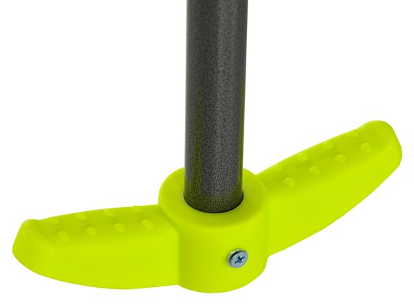 Outsunny Metal Garden Swing Set with Double Swings Glider Swing Seats Green
