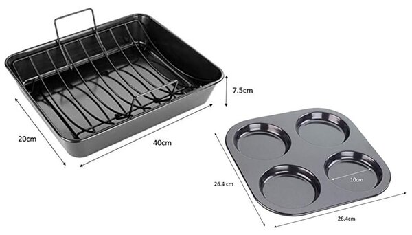 Tala Performance XL Roaster with Rack & Yorkshire Tin