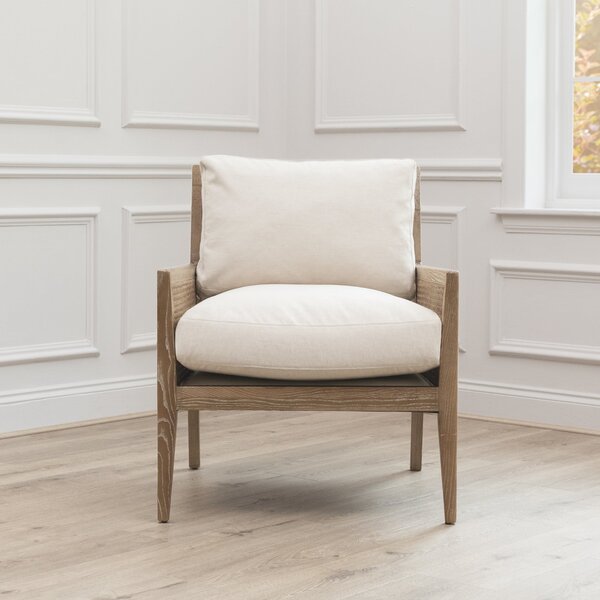 Kirsi French Cain Accent Chair