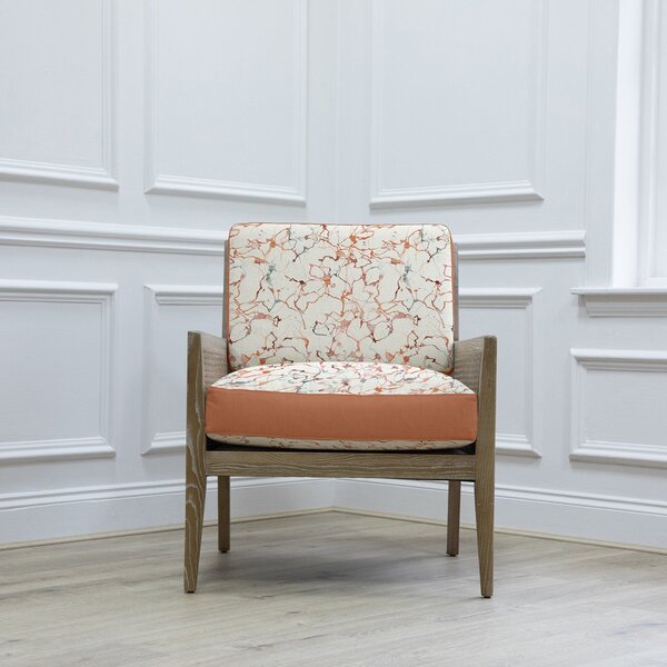 Kirsi Carrara French Cain Accent Chair