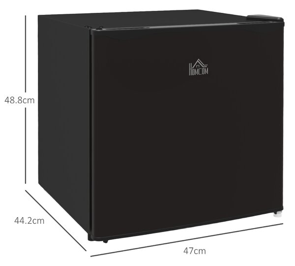 HOMCOM 35L Mini Freezer, -24℃ to -14℃ Temperature - Black Aosom UK