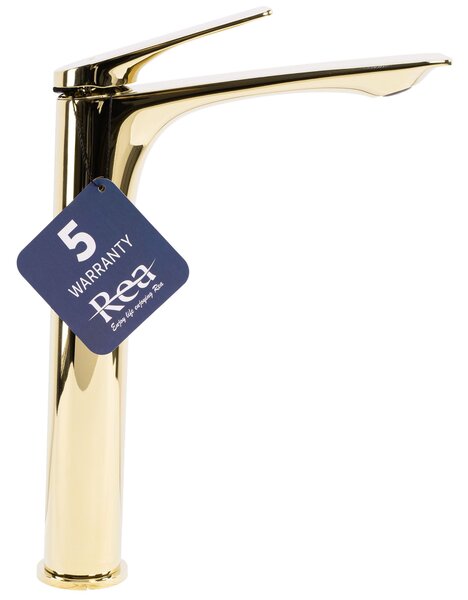 Bathroom faucet Rea AVALON gold High