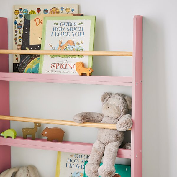 Kids Amber Wall Mounted Book Shelf