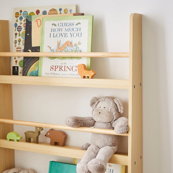 Kids Amber Wall Mounted Book Shelf