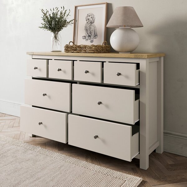 Olney Wide 8 Drawer Chest