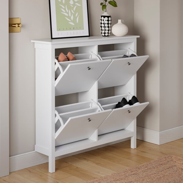 Lynton 4 Door Shoe Storage Cabinet