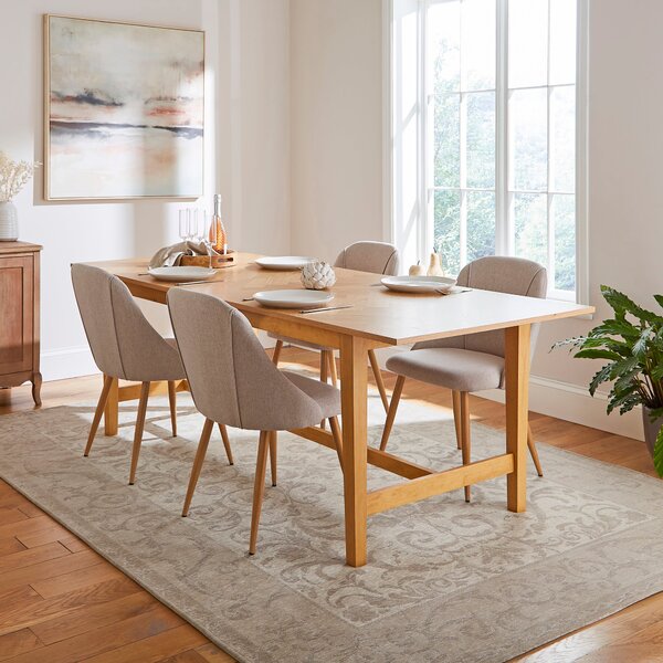 Frederick 4-6 Seater Rectangular Extendable Dining Table