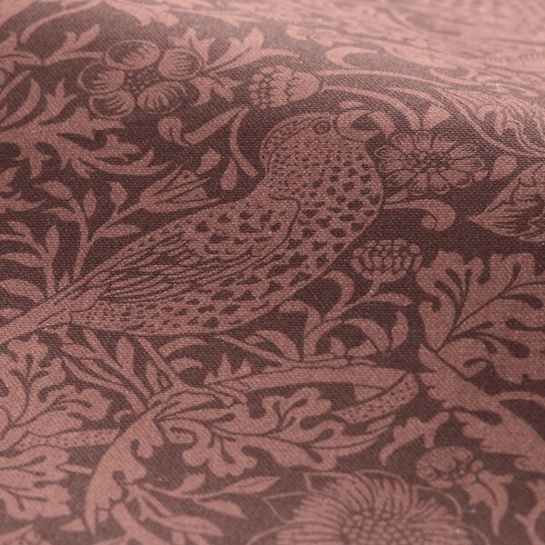 William Morris At Home Strawberry Thief Tonal Made To Measure Roman Blind