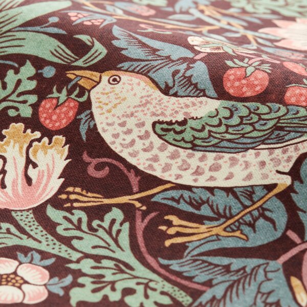 William Morris At Home Strawberry Thief Made To Measure Roman Blind