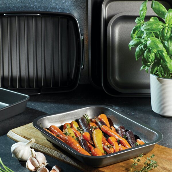 MasterClass Non Stick Open Roasting Pan 27cm x 21cm