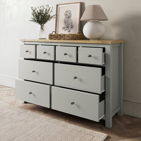 Olney Wide 8 Drawer Chest