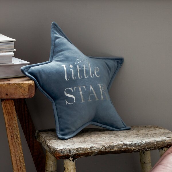 Bambino Little Star Velvet Cushion