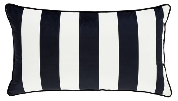 Style Sisters Rectangle Velvet Stripe Cushion