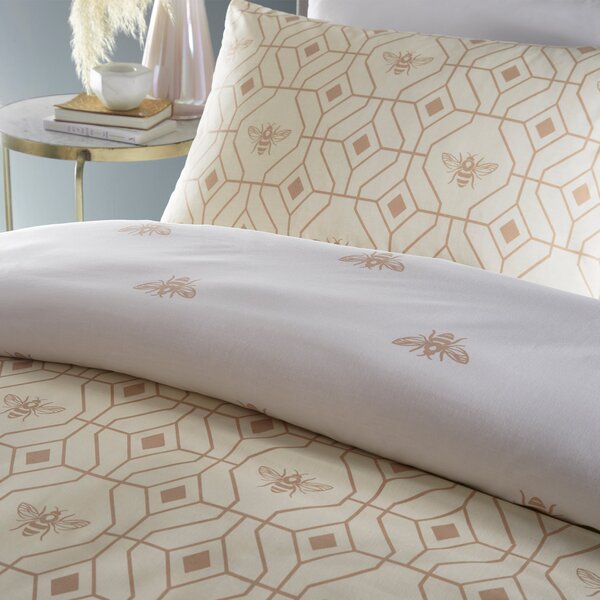 Furn. Bee Deco Duvet Cover and Pillowcase Set