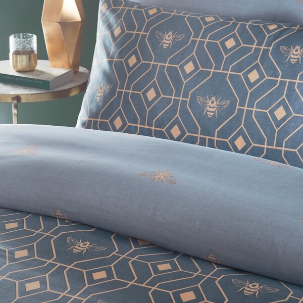 Furn. Bee Deco Duvet Cover and Pillowcase Set