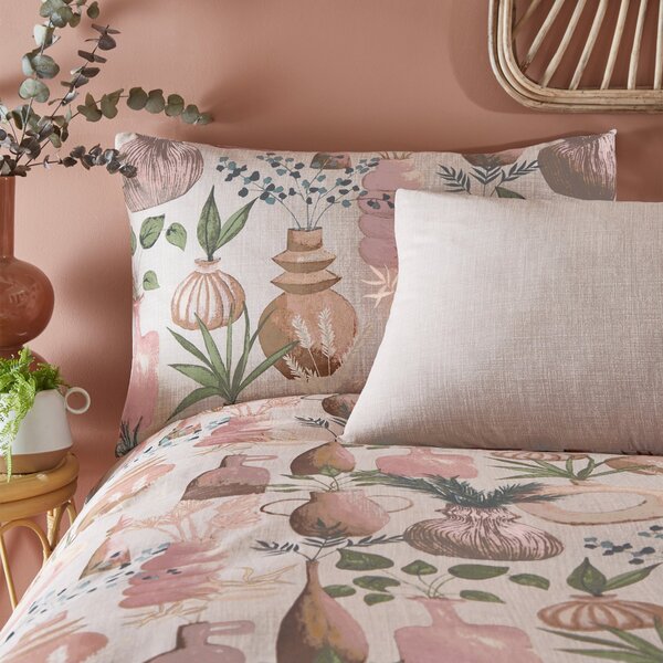 Furn. Earthen Duvet Cover & Pillowcase Set