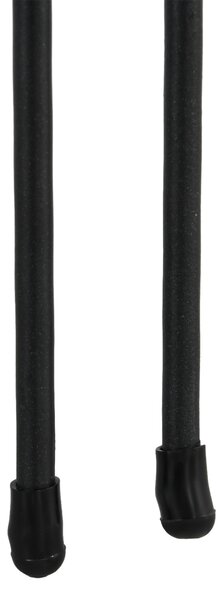 Outsunny Decorative Garden Fencing: Stylish Metal Picket Panels for Outdoor Borders, Easy Installation, Set of 6, Ebony Black Aosom UK