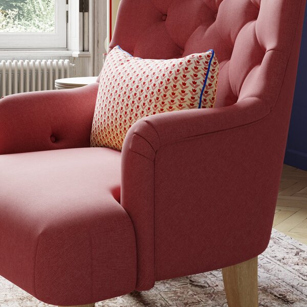 Arianna Button Back Accent Chair