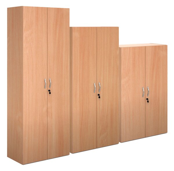 Value Line Classic+ Double Door Cupboard, 1 Shelf - 76wx39dx83h (cm), Beech
