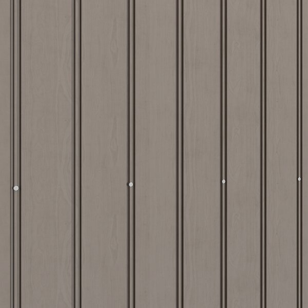 Outsunny 9 x 6ft Steel Garden Shed, Garden Tool Shed with Vents, Foundation and Lockable Double Doors, Brown Aosom UK