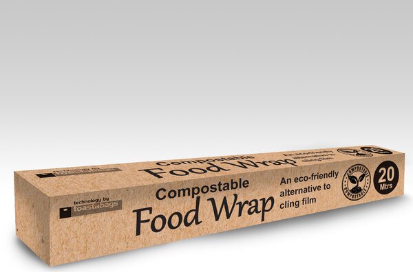 Compostable Food Wrap 20M Clear