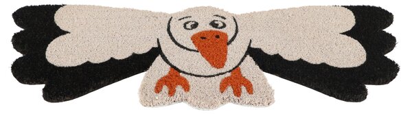 Stork Coir Doormat White