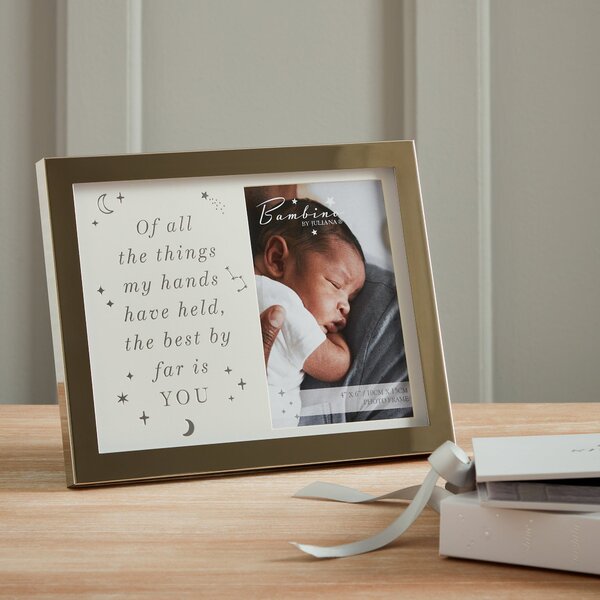 Bambino Metal Plated Of All The Things Photo Frame