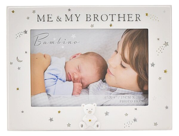 Bambino Resin Me & My Brother Photo Frame