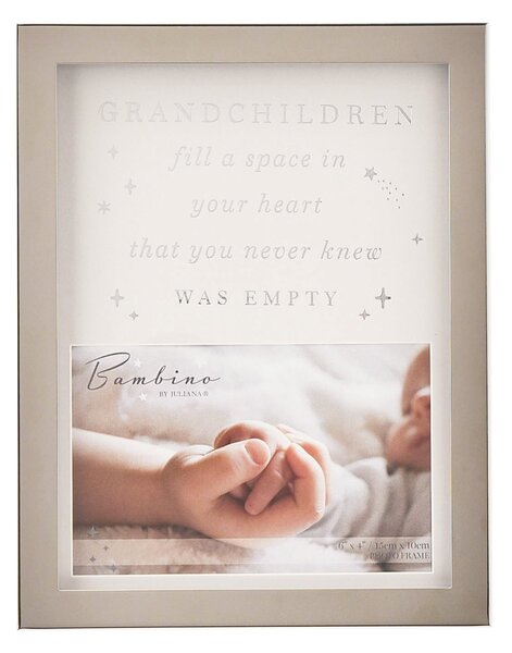 Bambino Metal Plated Grandchildren Photo Frame