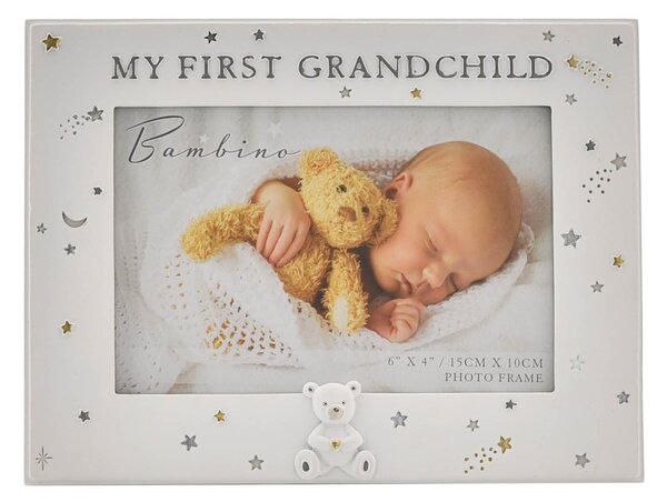 Bambino Resin First Grandchild Photo Frame