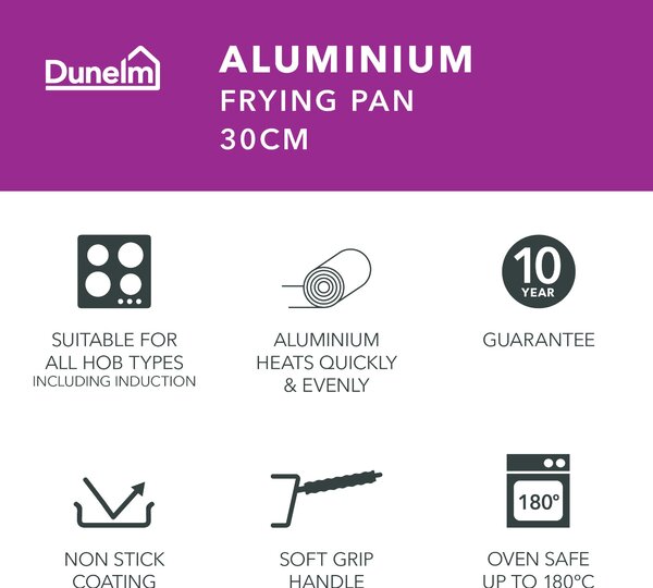 Non-Stick Aluminium Frying Pan, 30cm