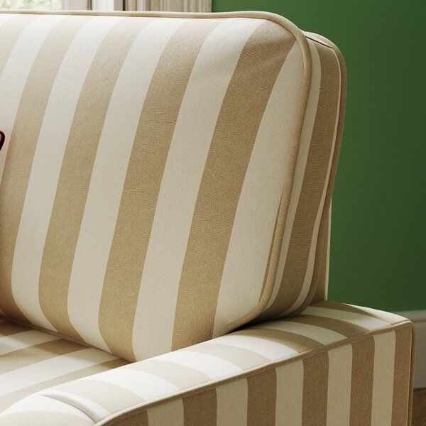 Beatrice Woven Stripe Snuggle Chair