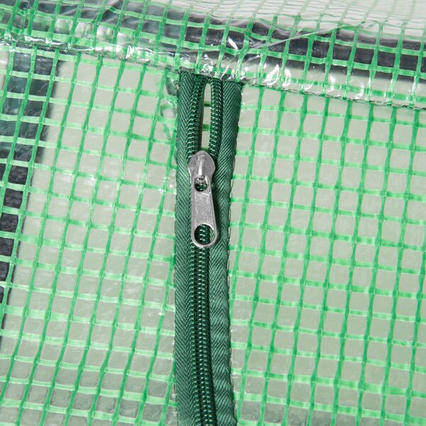 Outsunny Mini Greenhouse, Small Plant Grow House for Outdoor with Durable PE Cover, Observation Windows, 180 x 60 x 60 cm, Green Aosom UK