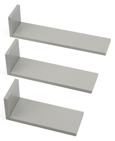 Tutti Bambini Rio Set of Three LShaped Wall Shelves