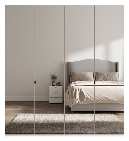 Wiemann Kahla 4 Door Mirrored Wardrobe