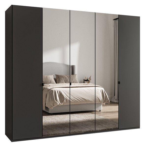 Wiemann Kahla 5 Door Mirrored Wardrobe