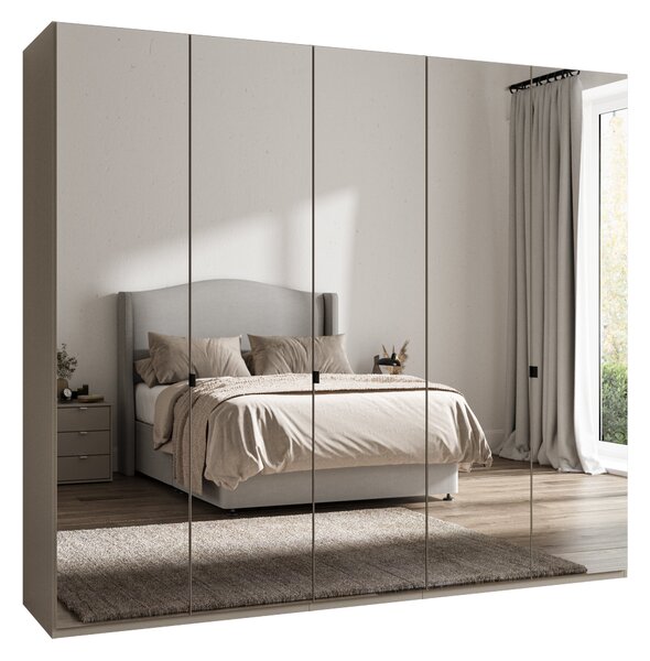 Wiemann Kahla 5 Door Mirrored Wardrobe