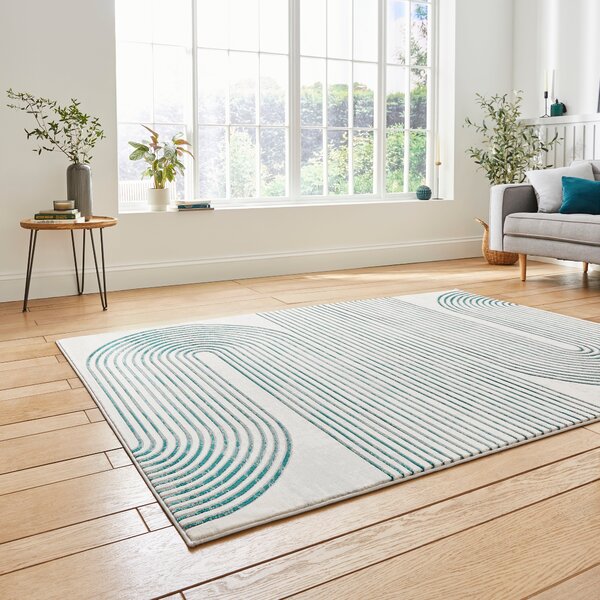 Apollo Swirl Washable Rug