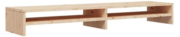 Monitor Stand 100x24x13 cm Solid Wood Pine