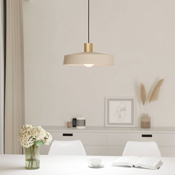 EGLO Valdiola Round Steel Pendant Light