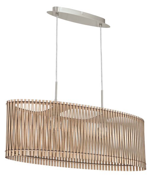 EGLO Sendero Maple Wood Pendant Light