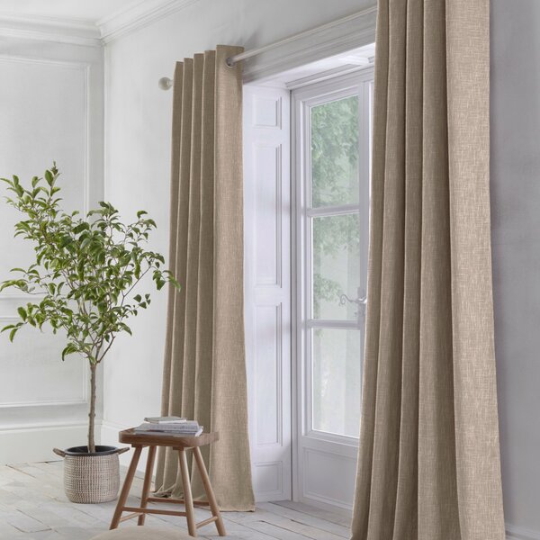 Appletree Loft Boucle Woven Eyelet Curtains