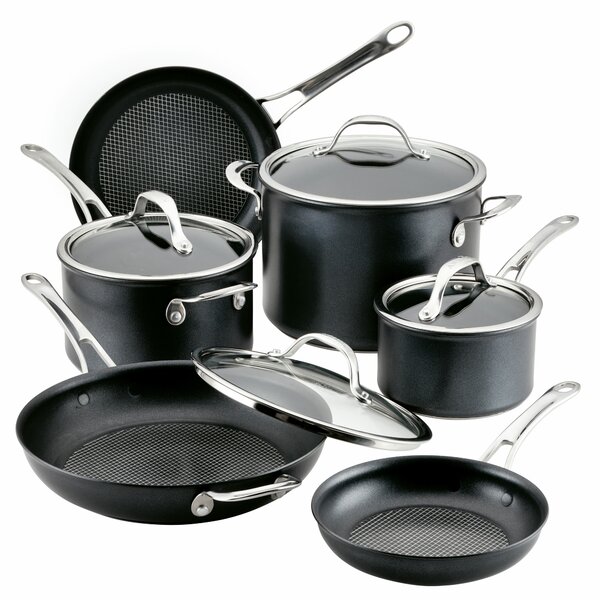 Anolon X Non-Stick Aluminium 6 Piece Pan Set