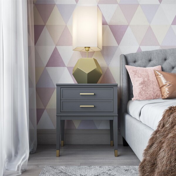 Cosmo Living Westerleigh 1 Drawer Bedside Table